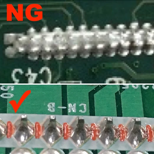 PTH ANTI-BRIDGING LINE DISPENSING 