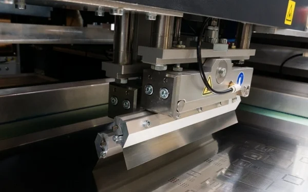 Stencil printer with fully integrated solder paste inspection 