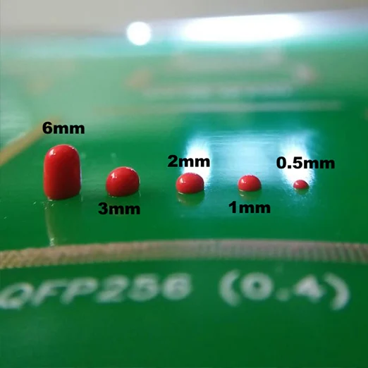 HIGH PROFILE IC, QFP BONDING WITH DOTS STACKING
